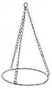 Blumenampel Silber, 16 cm